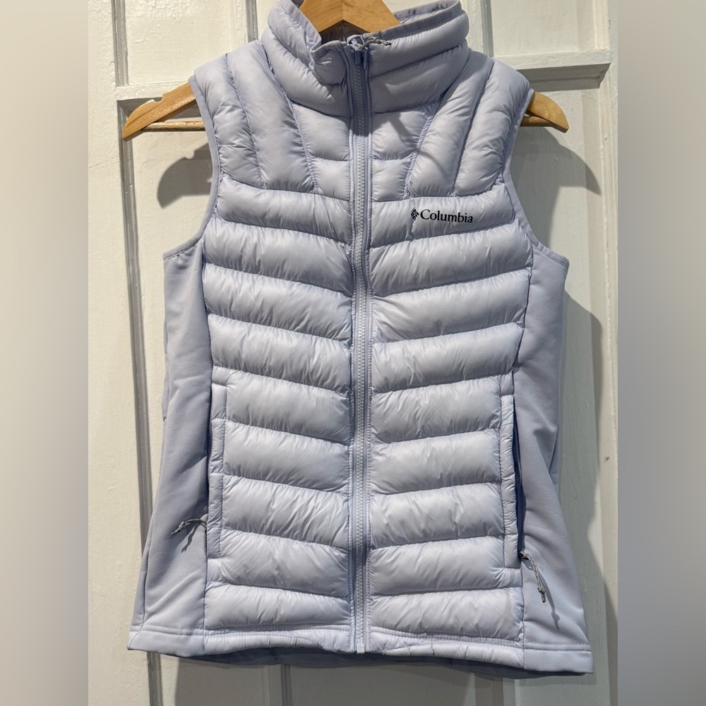 Columbia Silver Puffer Vest